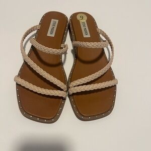 Steven madden braided sandals